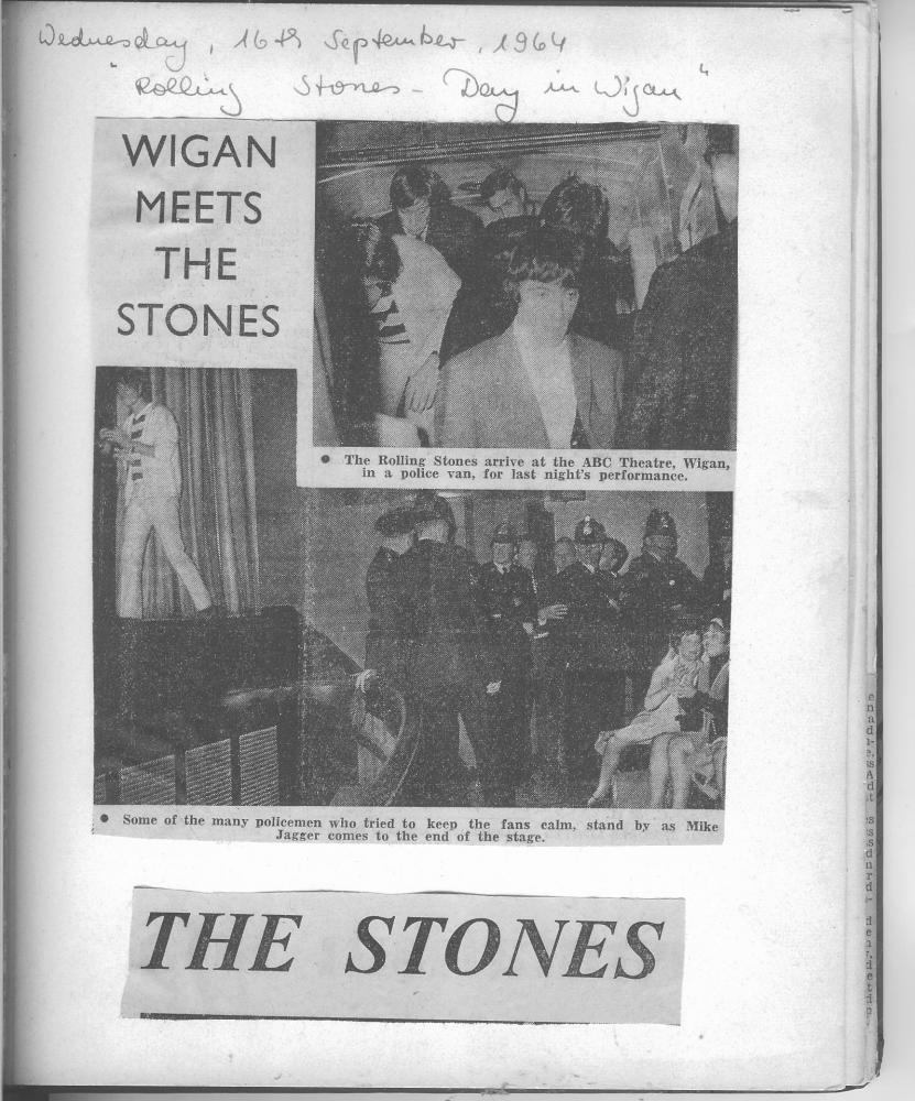 Wigan meets the Stones ...1964