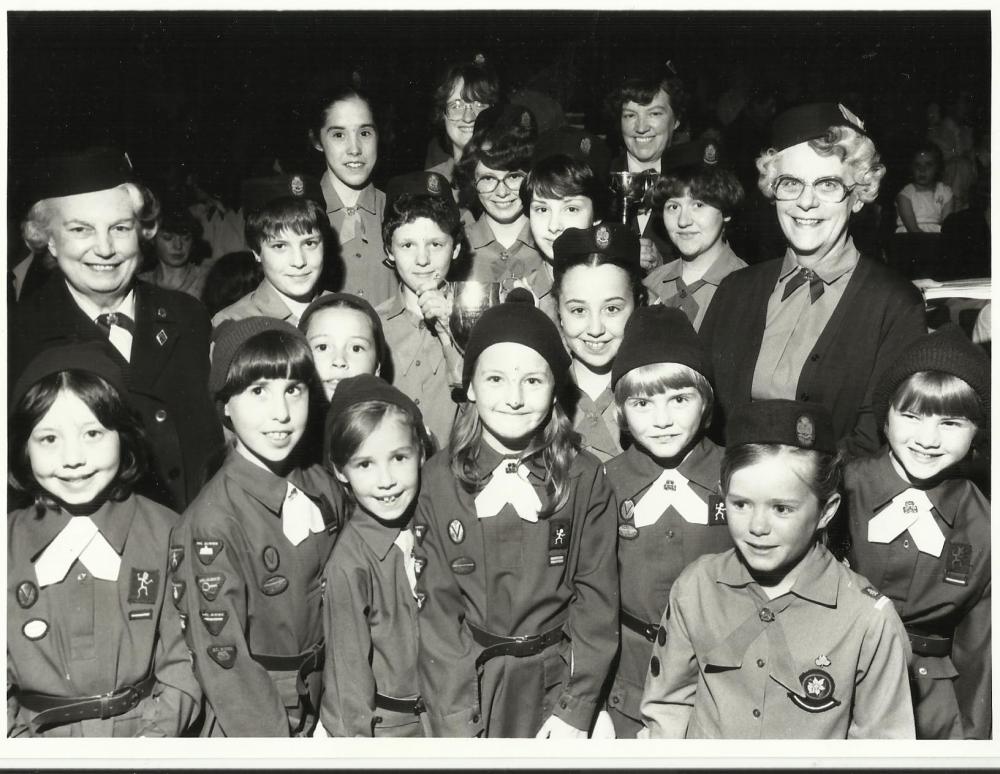 Wigan Brownies and Guides 1981