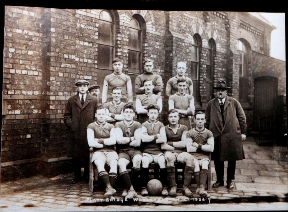Wesleyans football team 1926-1927 (Platt Bridge)