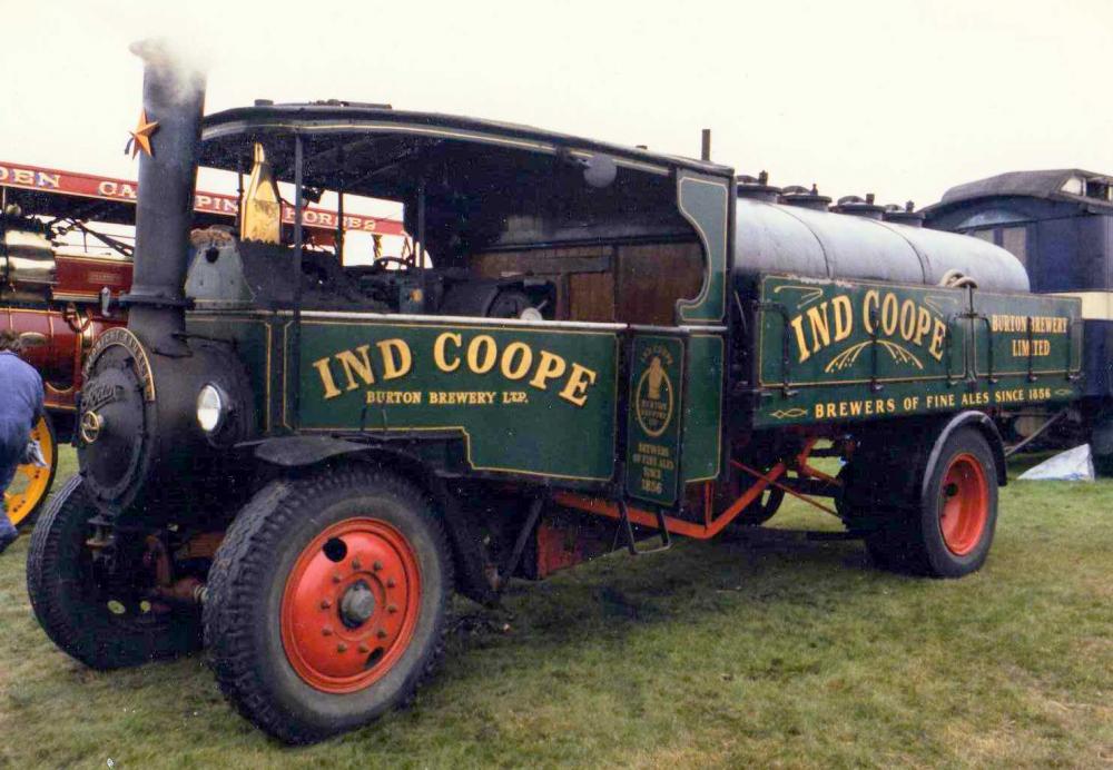 old steam vehicle