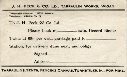 J.H. Peck & Co. Ltd.