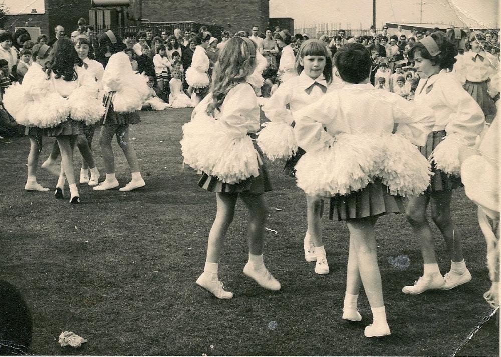 morris dancing troupe.