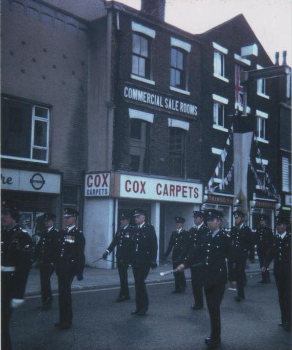 Church Lads Brigade Regimental Parade at Preston, 1972.