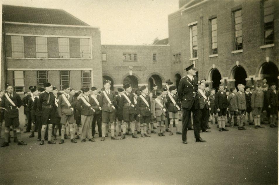 Annual Church Lads Brigade Parade in the grounds of The Wigan Grammar School.