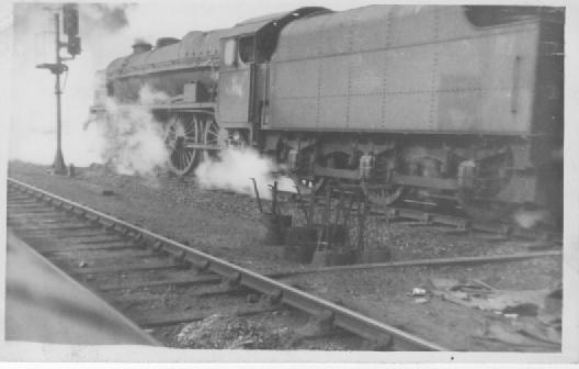 Scot at Wigan NW Station late 1960s