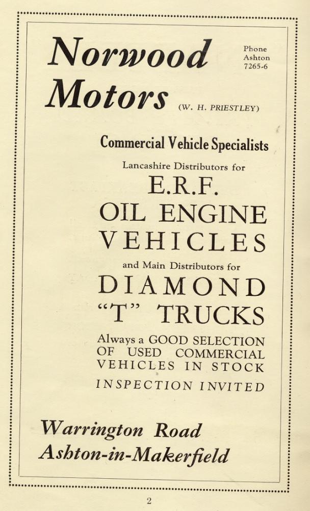 Motor Runs Around Wigan Brochure 1937