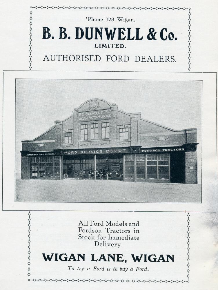 1920's advert B.B. Dunwell & Co.