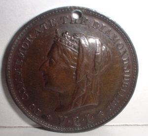 Rear of coin