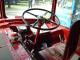 Cab of a 1963 Leyland Titan. (77K)