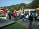 Funfair and buses. (84K)