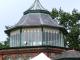 Mesnes Park Pavilion roof. (97K)