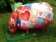 Model sheep from Rochdale, decorated by local schools. (94K)
