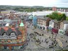 View from the top of Wigan Parish Church tower, October 2008 View from the top of Wigan Parish Church tower, October 2008