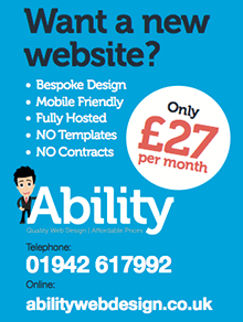 Ability Web Design, Wigan Ability Web Design, Wigan