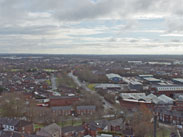 View from top of St Catharine's Church, Scholes