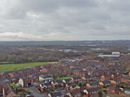 View from top of St Catharine's Church, Scholes View from top of St Catharine's Church, Scholes