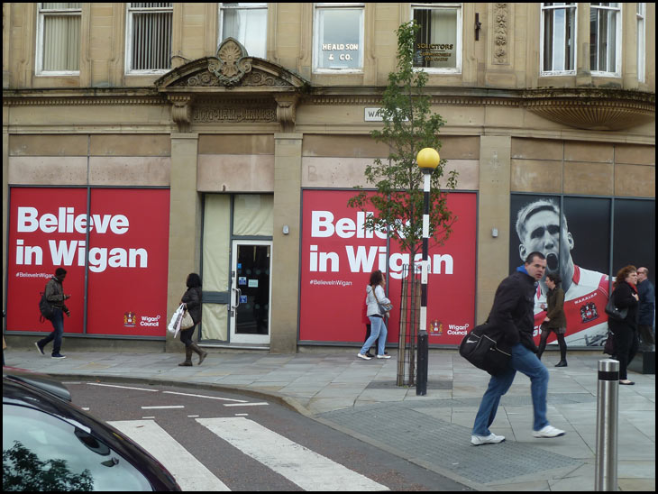 I believe in Wigan!