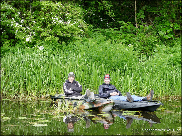 Canoeists Resting