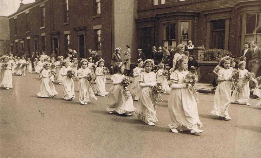 ST WILLIAMS, INCE WALKING DAY 1950'S ST WILLIAMS, INCE WALKING DAY 1950'S