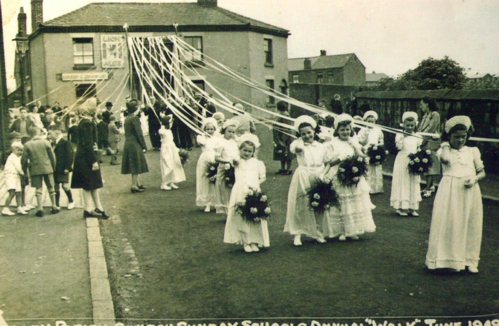 all saints hindley walking day