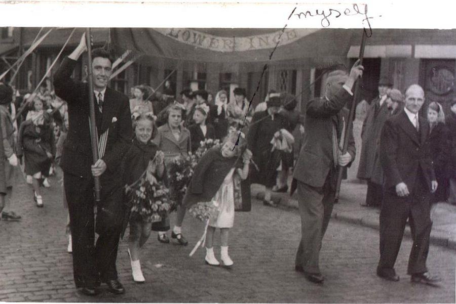 St. Mary's, Ince, Walking Day, c1946. St. Mary's, Ince, Walking Day, c1946.