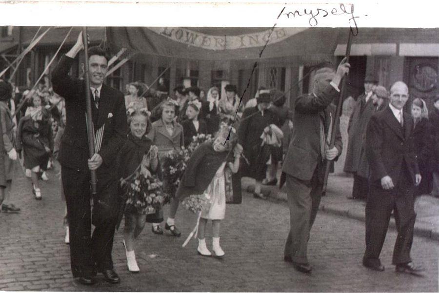 St. Mary's, Ince, Walking Day, c1946.