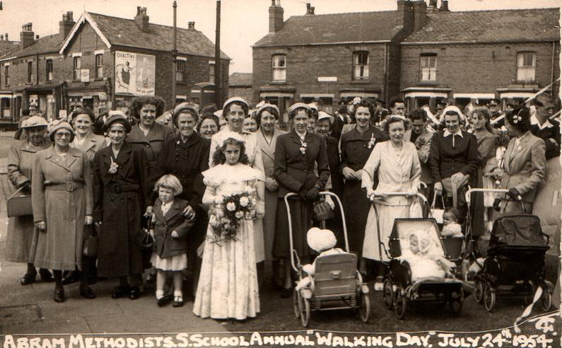 ABRAM   METHODIST  CHURCH   JULY 24th  1954