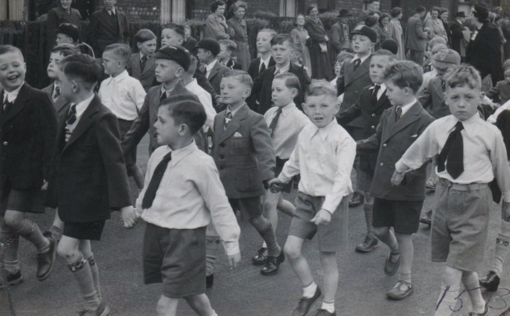 Higher Ince Walking Day 1950's Higher Ince Walking Day 1950's
