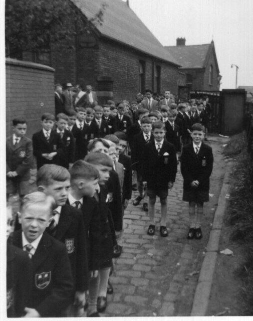 Whit Walks, c1960. Whit Walks, c1960.