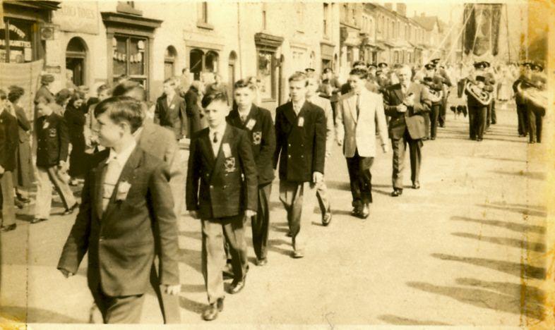 Sacred Heart Walking Day, 60's?