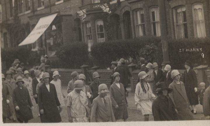 St Mark's walking day mid 30s