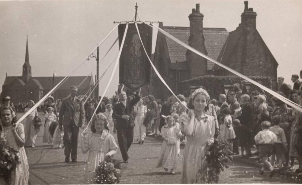 St Mary's Walking Day, late 1940s St Mary's Walking Day, late 1940s