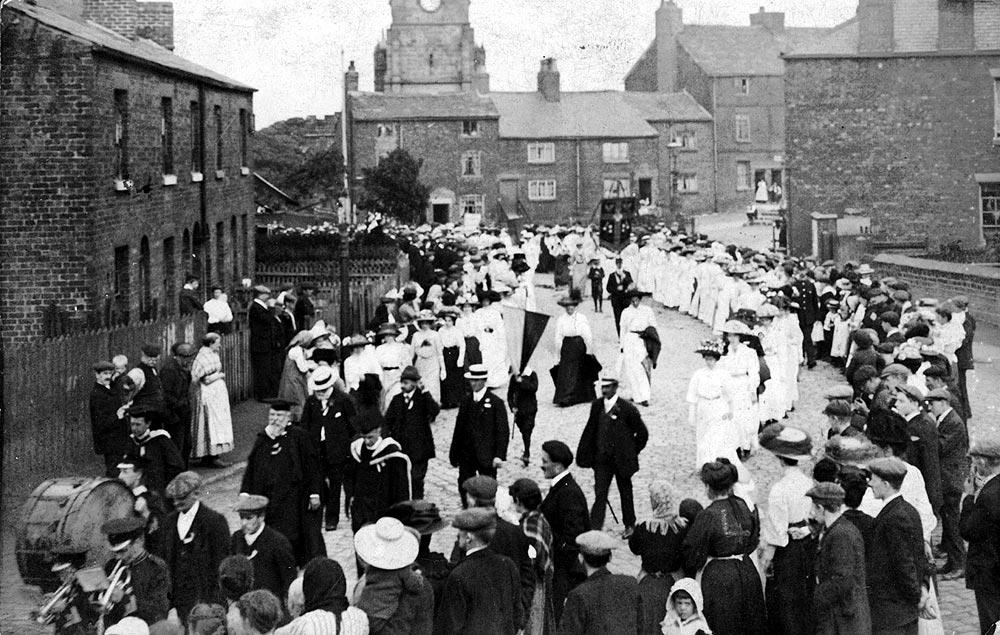 Walking Day in Standish, 1911 Walking Day in Standish, 1911