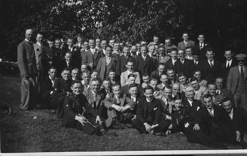 Walking Day in Standish, late 1930s