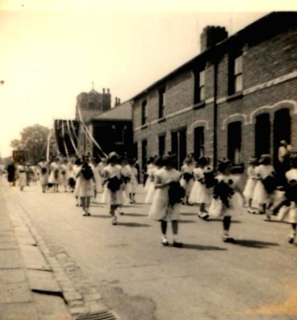 St Mark's Newtown Walking Day c. 1952 St Mark's Newtown Walking Day c. 1952
