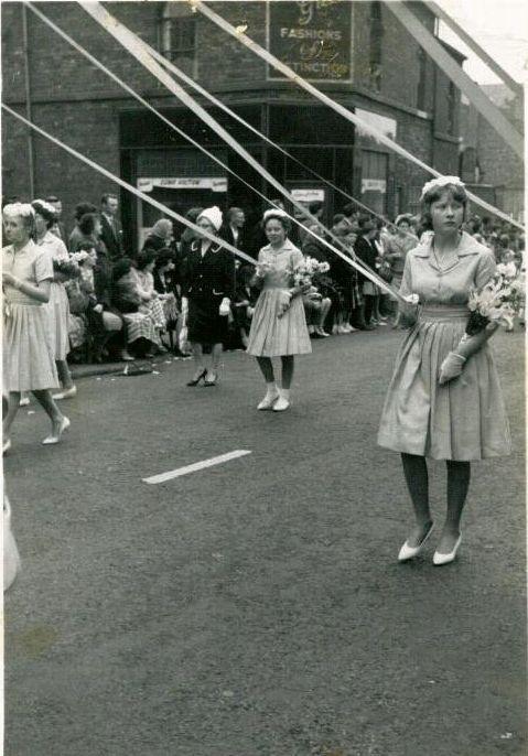 Walking Day on Whit Monday 1961. Walking Day on Whit Monday 1961.
