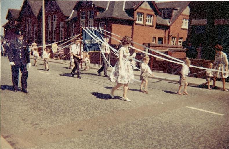 Bamfurlong Methodist Church Walking day, 1965. Bamfurlong Methodist Church Walking day, 1965.