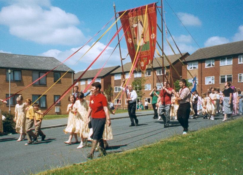 One of the banners. June 1996.