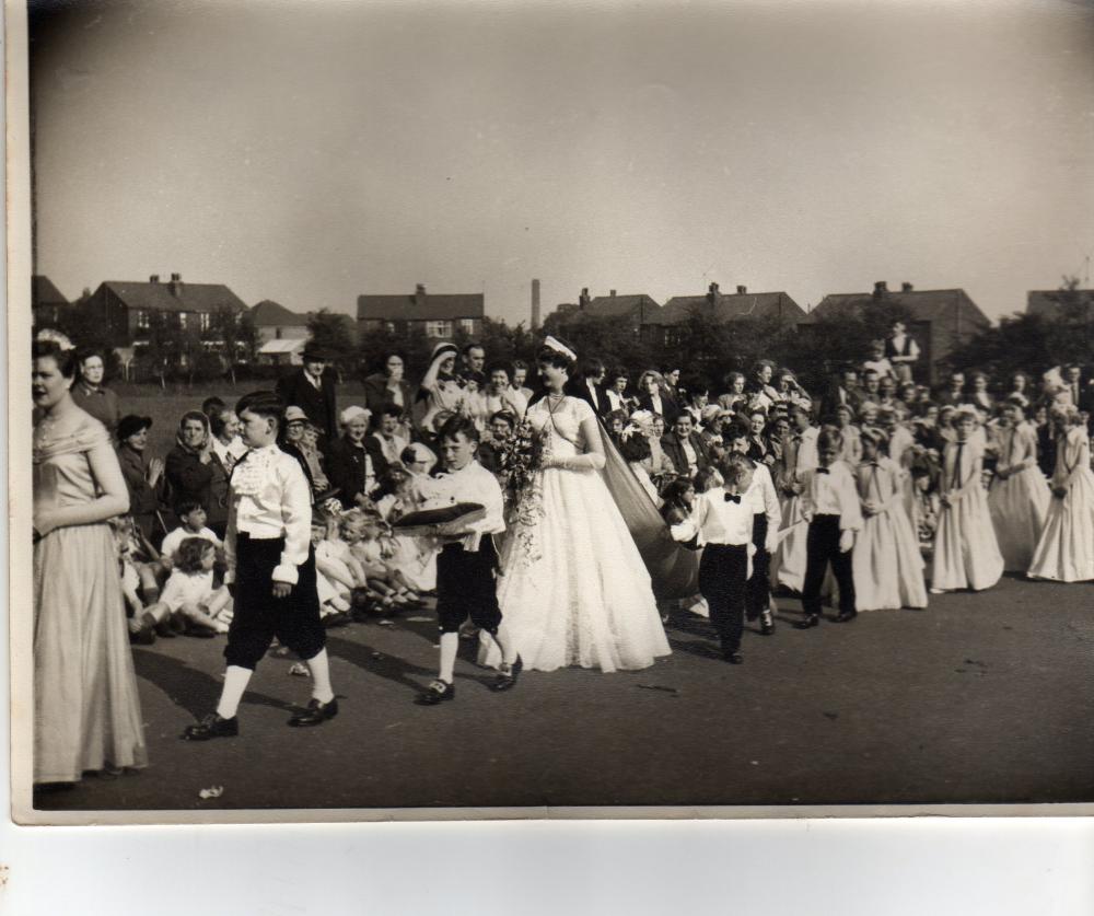 St. Anne's Beech Hill, Rose Queen. Mid to late 50s St. Anne's Beech Hill, Rose Queen. Mid to late 50s