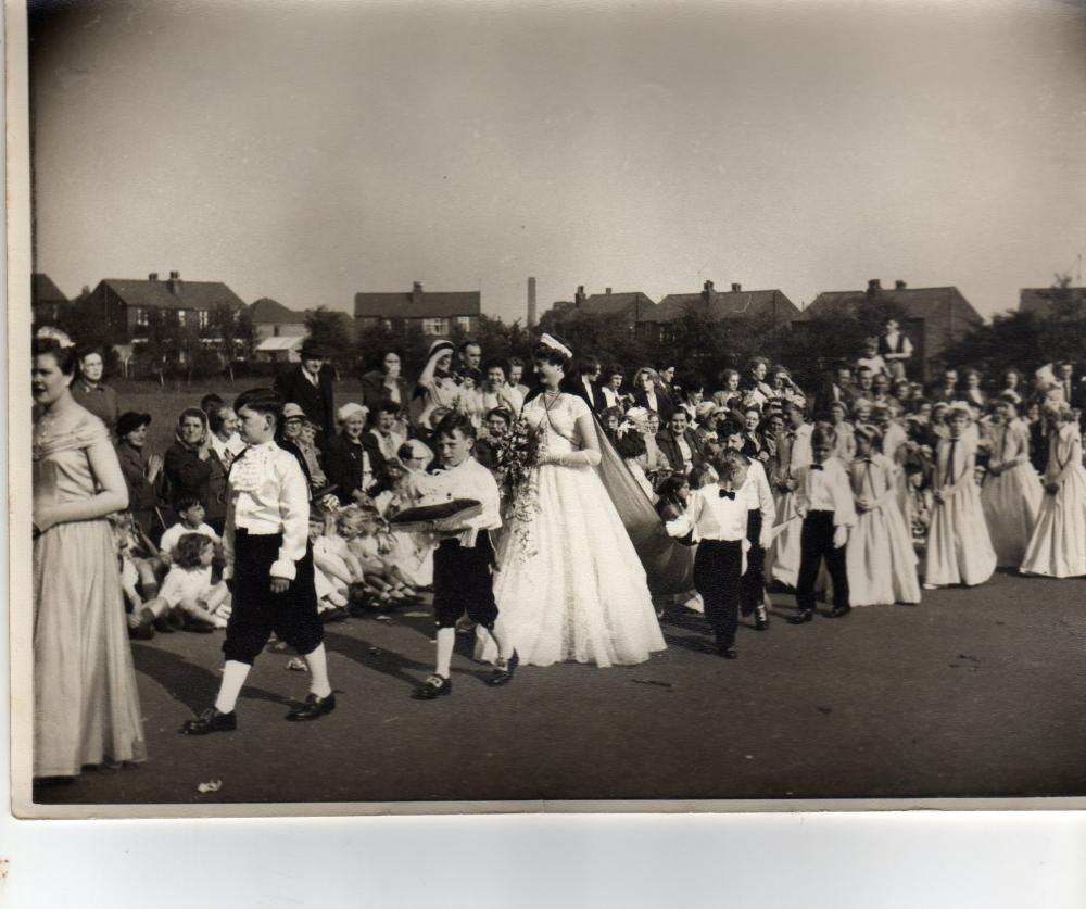 St. Anne's Beech Hill, Rose Queen. Mid to late 50s