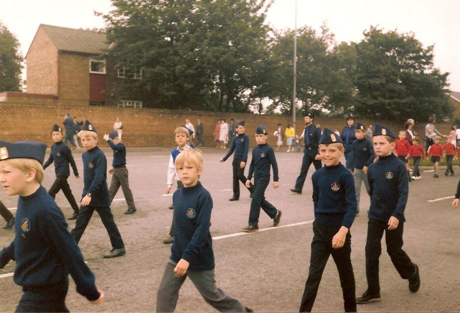 St Pauls Goose Green walking day 1986.