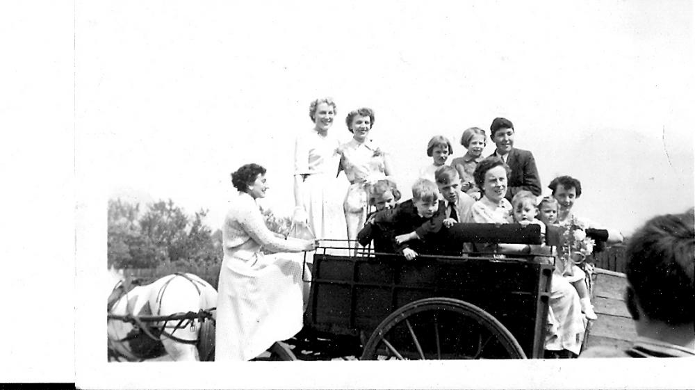 St Catharine's Walking Day Field Treat - circa 1953