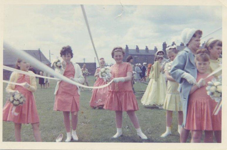 Jean Green (Blinkhorn), Belle Green Walking day, 1964.