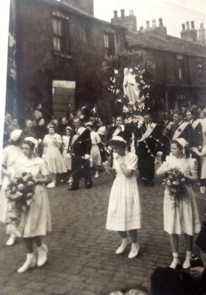 St Pats. Walking Day c 1948 St Pats. Walking Day c 1948
