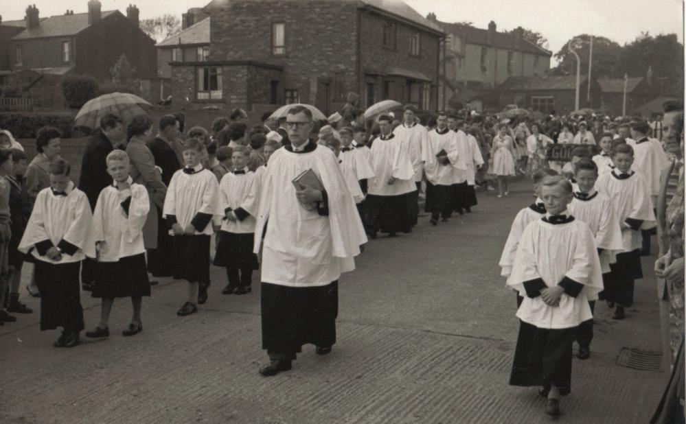 Holy Trinity Church Choir at Walking Day