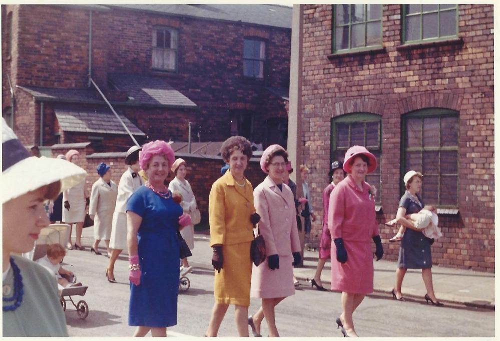 St. Marks Church, Walking Day Some time in the 60's St. Marks Church, Walking Day Some time in the 60's