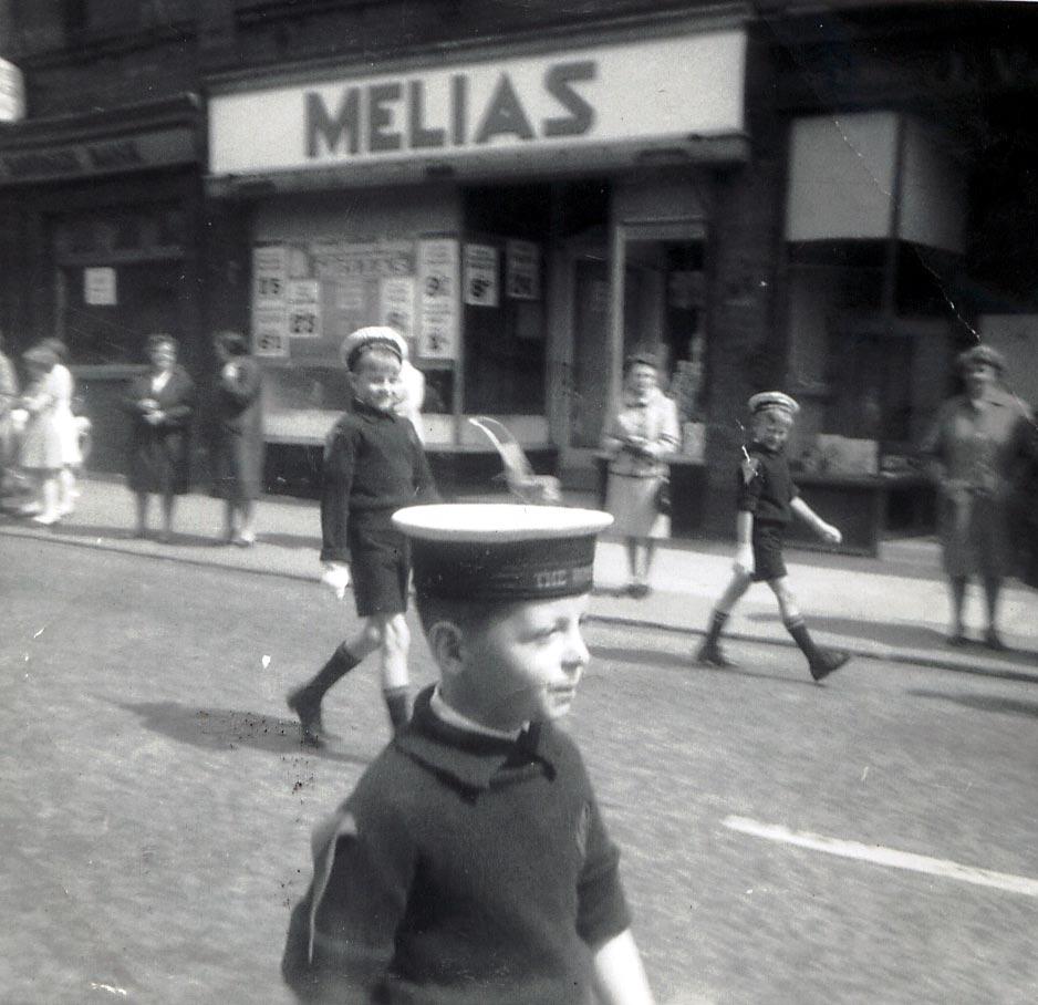 St Georges walking day about 1967. 4th Wigan Boys Brigade