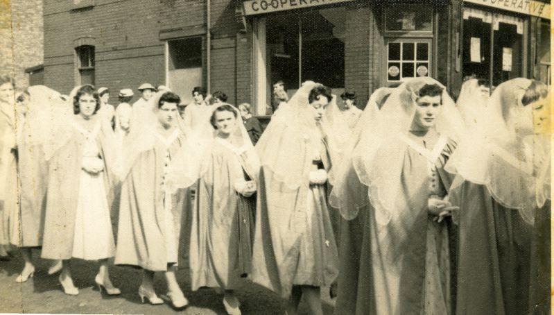 Sacred Heart Walking Day, 60's? Sacred Heart Walking Day, 60's?