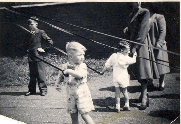 Bickershaw Walking Day, 1953. Bickershaw Walking Day, 1953.