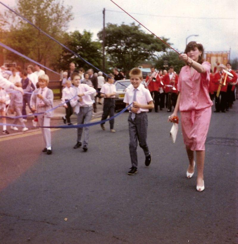 St Pauls Goose Green walking day, 1986. St Pauls Goose Green walking day, 1986.